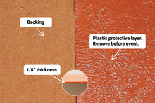 Load image into Gallery viewer, Orange Event Carpet